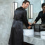 Robe de chambre en Satin simple pour Homme