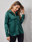 Chemise en Satin Léopard