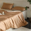 Parure De Lit En Soie Bi-Colore