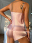 Ensemble pyjama court en satin