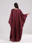 Abaya Papillon En Satin