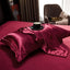 Paire De Taies D'Oreiller En Satin