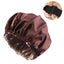 Bonnet en Satin 100% avec bande élastique réglable