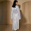 Kaftan Abaya En Satin Brillant