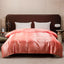 Housse de Couette en Satin Uni