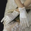 Gants en Satin court