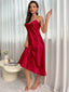 Nuisette Longue en Satin