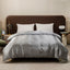 Housse de Couette en Satin Uni