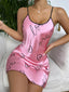 Nuisette en Satin Imprimé