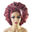 Bonnet en Satin coloré avec nœud pour femme