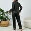 Pyjama en Satin Noir