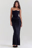Robe en Satin Corset
