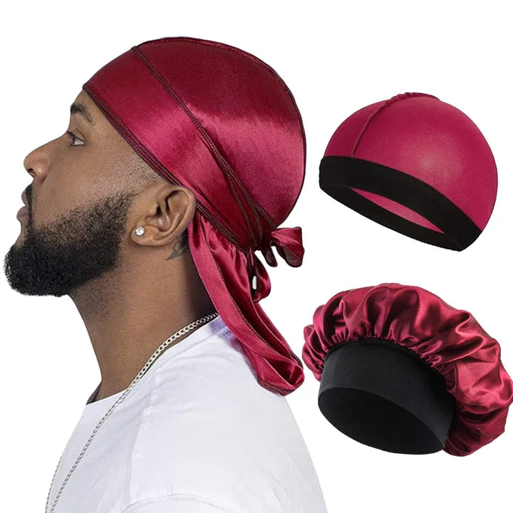 Un trio en satin pensé pour vos cheveux, jour et nuit