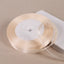 Ruban en Satin brillant beige pour décoration ou emballage