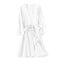 Robe de chambre en Satin Doux pour Femme