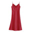 Robe de chambre en Satin Doux pour Femme