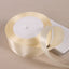 Ruban en Satin brillant beige pour décoration ou emballage