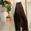 Pantalon en Satin Soie Glacée