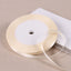 Ruban en Satin brillant beige pour décoration ou emballage