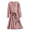 Robe de chambre en Satin Doux pour Femme