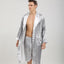 Peignoir en Satin pour homme à motifs élégants