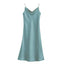 Robe de chambre en Satin Doux pour Femme