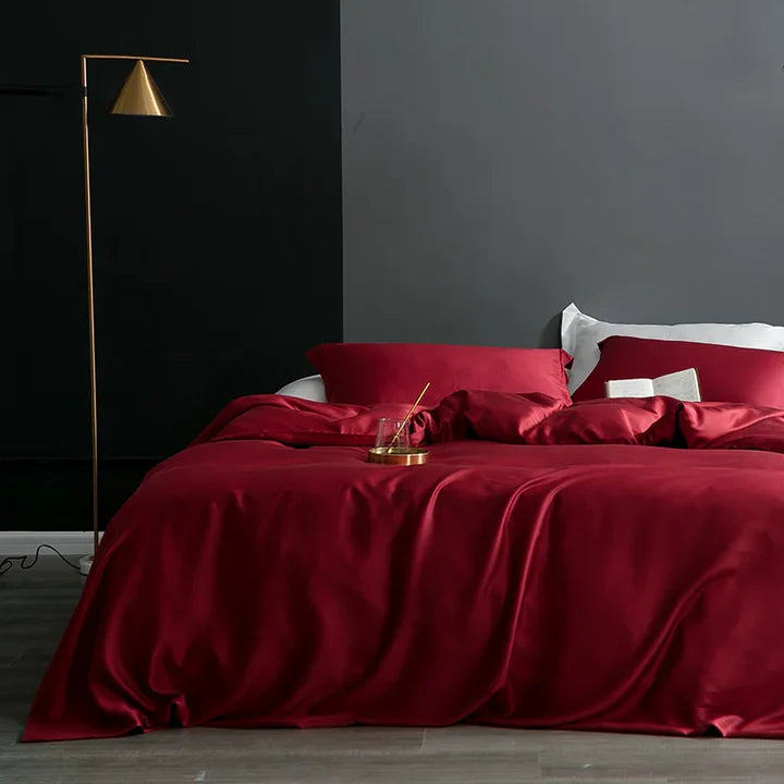 Le confort sensoriel de la housse de couette en soie naturelle haut de gamme