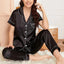 Pyjama en satin coeur