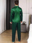 Pyjama Long en Satin Homme