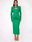 Robe en Satin Moulante