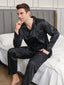 Pyjama en Satin Homme Léopard
