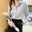 Chemise Satin manches longues chic pour Femme
