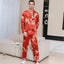 Pyjama homme en Satin imprimé dragon