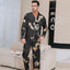 Pyjama homme en Satin imprimé dragon