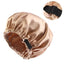 Bonnet en Satin 100% avec bande élastique réglable