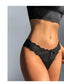 Culotte en Satin sensuelle à détails dentelle