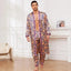 Ensemble de Pyjama Homme en Satin Kimono
