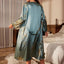 Peignoir en Satin Imprimé