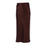 Jupe longue en Satin