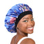 Bonnet à fleurs en Satin pour femme