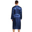 Robe de chambre large en Satin pour homme style Kimono