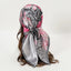 Foulard en Satin soyeux grey