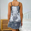 Nuisette en Satin Floral