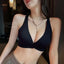 Soutien gorge push-up en Satin Ouvert Confortable
