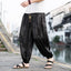 Pantalon en Satin homme noir