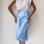 Jupe longue en Satin
