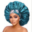 Bonnet en Satin extra large avec motis