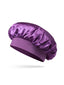 Bonnet de nuit en Satin de Soie Femme