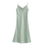 Robe de chambre en Satin Doux pour Femme