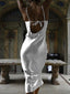 Robe Longue en Satin